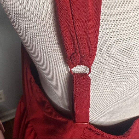 Torrid Mini Challis Skater Dress Red Size 1X - Picture 8 of 10